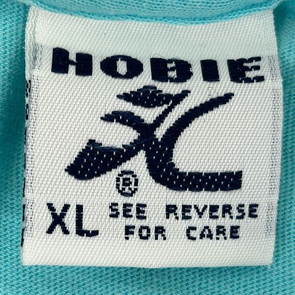 Vintage Hobie 1959 Cadillac Coupe DeVille T Shirt Mens Large Surfer Surfing Blue - Picture 11 of 12